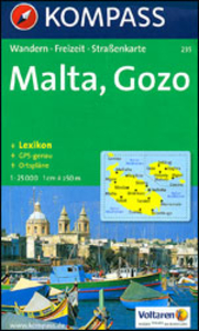 Malta - Gozo Kompass 235