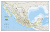 Mexico NGS Classic Wall Map ENCAPSULATED