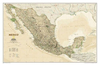 Mexico NGS Executive Wall Map ENCAPSULATED