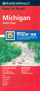 Michigan Easy-to-Read Rand McNally