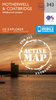 Motherwell & Coatbridge - Whitburn & Carluke OS Explorer Active Map 343 (waterproof)