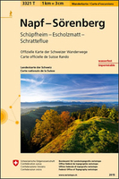 Napf – Sorenberg - Schupfheim - Escholzmatt - Schratteflue Swisstopo Hiking 3321T