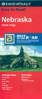 Nebraska Easy-to-Read Rand McNally