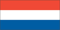 Netherlands Flag - 1/2 yard - Printed