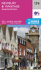 Newbury,  Wantage,  Hungerford & Didcot OS Landranger Map 174 (paper)