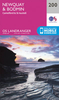 Newquay,  Bodmin,  Camelford & St Austell OS Landranger Map 200 (paper)