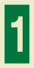 Number one sign