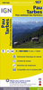 Pau - Tarbes - Gavarnie - Pyrenees National Park IGN Top100 Map 167