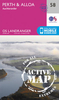 Perth,  Alloa & Auchterarder OS Landranger Active Map 58 (waterproof)
