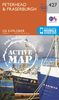 Peterhead & Fraserburgh OS Explorer Active Map 427 (waterproof)
