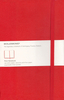 Plain Red Medium Notebook Hardcover