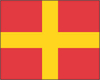 RED Code Signal Flag - 15 x 12 inch - printed
