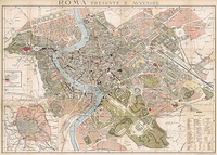 Rome Map Wrap
