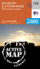 Salisbury & Stonehenge - Wilton & Market Lavington OS Explorer Active Map 130 (waterproof)