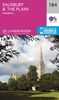 Salisbury & The Plain - Amesbury OS Landranger Map 184 (paper)