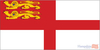 Sark Flag - 1/2 yard - Printed