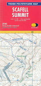 Scafell Summit Map