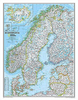 Scandinavia NGS Classic Wall Map PAPER