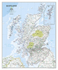 Scotland NGS Classic Wall Map ENCAPSULATED