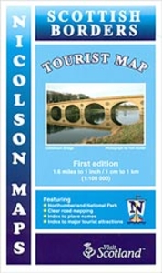 Scottish Borders Tourist Map