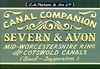 Severn and Avon Pearson`s Canal Companion