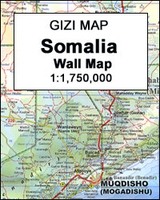 Somalia Wall Map
