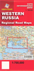 South-Central Region: Moscow - Kursk - Kharkiv 700K Merkury Map