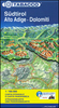 South Tyrol - Dolomites Tabacco Road and Panorama Map