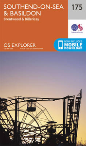 Southend-on-Sea & Basildon - Brentwood & Billericay OS Explorer Map 175 (paper)