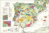 Spain and Portugal Wine Wall Map