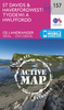 St David`s & Haverfordwest OS Landranger Active Map 157 (waterproof)