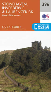 Stonehaven,  Inverbervie & Laurencekirk - Howe of the Mearns OS Explorer Map 396 (paper)