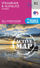 Stranraer,  Glenluce & The Rhins OS Landranger Active Map 82 (waterproof)