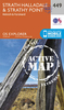 Strath Halladale & Strathy Point - Melvich & Forsinard OS Explorer Active Map 449 (waterproof)