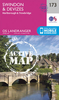 Swindon,  Devizes,  Marlborough & Trowbridge OS Landranger Active Map 173 (waterproof)