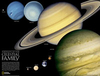 The Solar System - Our Sun`s Family NGS Wall Map ENCAPSULATED