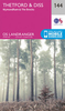 Thetford,  Diss,  Breckland & Wymondham OS Landranger Map 144 (paper)