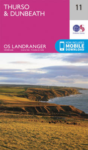 Thurso & Dunbeath OS Landranger Map 11 (paper)