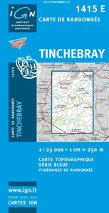 Tinchebray IGN Map