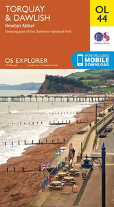 Torquay & Dawlish - Newton Abbot OS Explorer Map OL44 (paper)