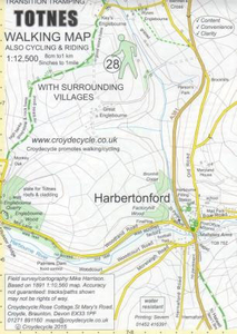 Totnes Walking Map
