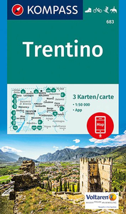 Trentino 3-Map Set Kompass 683