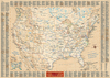 USA Etymological Wall Map (Atlas of True Names)