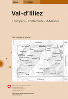 Val-d`Illiez Swisstopo 1304