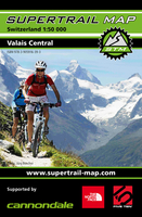 Valais Central Supertrail Map