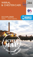 Wirral & Chester OS Explorer Active Map 266 (waterproof)