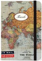 World Map Notebook Small