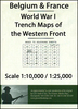 WWI Trench Map: Guillemont - Le Sars (57C SW - ed.3A)