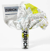 Zurich Crumpled City Map