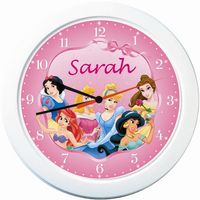 Disney Princess Personalised Clock